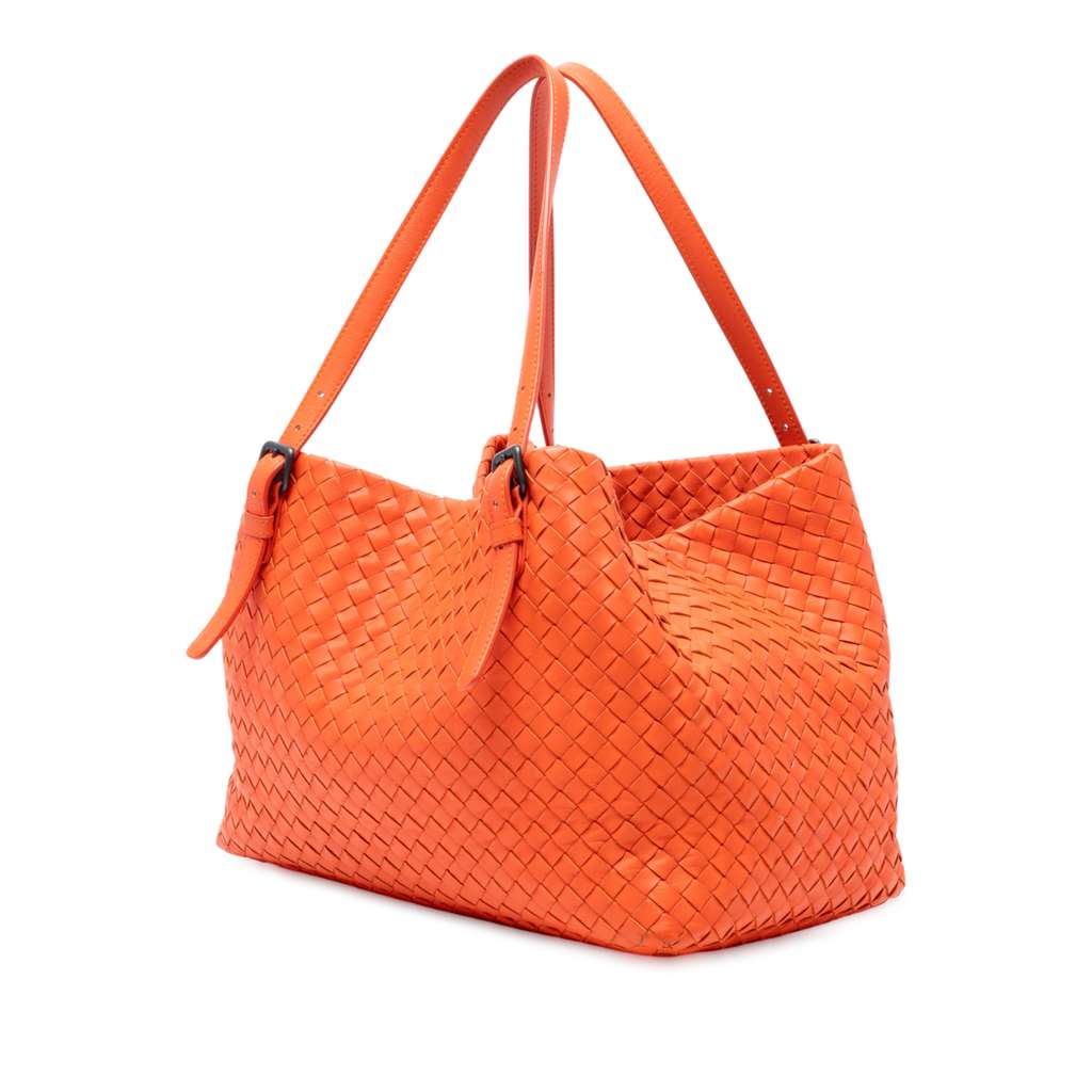 Bottega Veneta Medium Nappa Intrecciato Cesta Tote - Back view