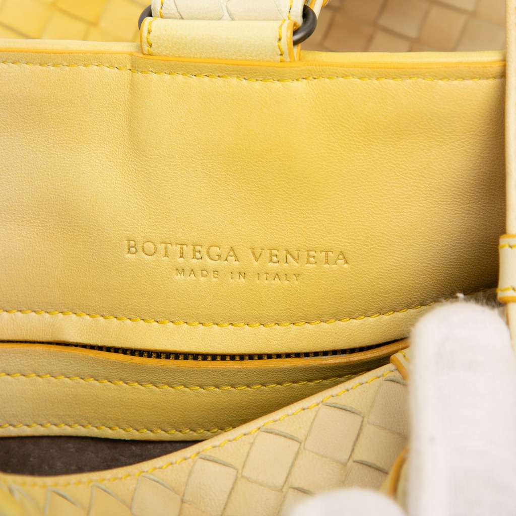 Bottega Veneta Nappa Intrecciato Nuance Bucket Bag - Side view