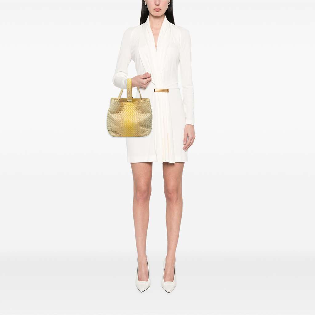 Bottega Veneta Nappa Intrecciato Nuance Bucket Bag - Detail 2