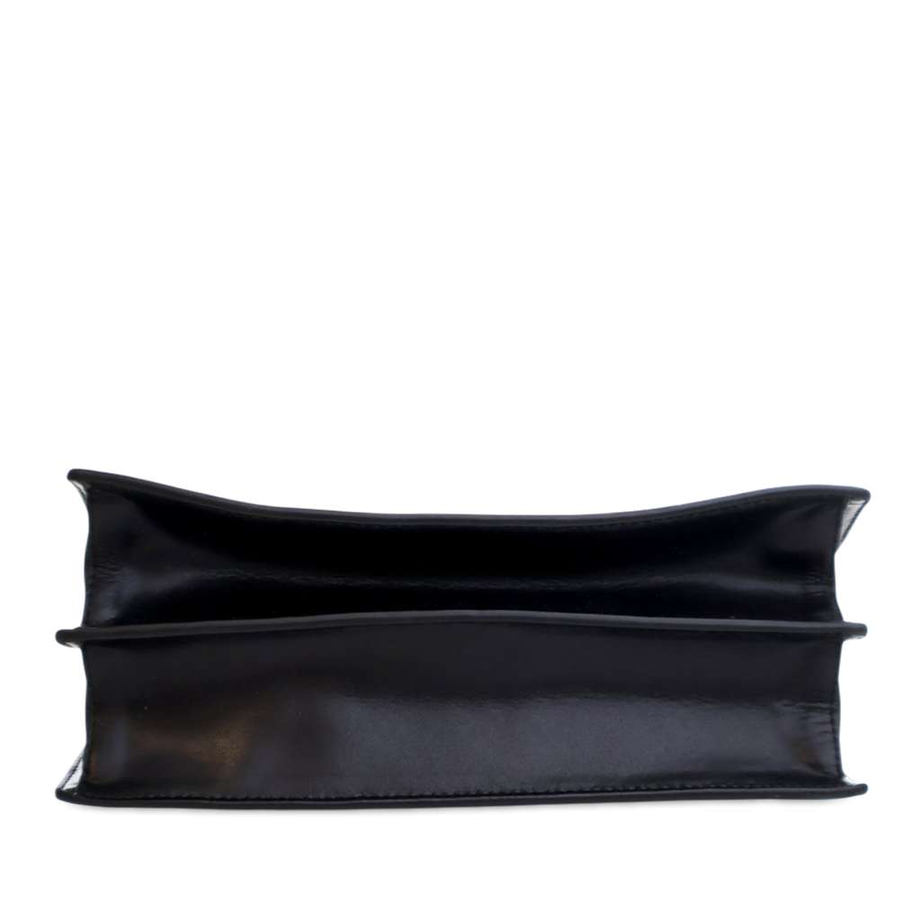 Fendi Medium FF 1974 Embossed Leather Kan U Top Handle Bag - 4