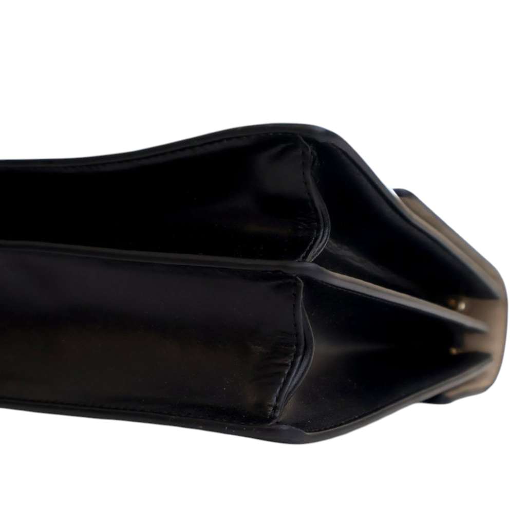 Fendi Medium FF 1974 Embossed Leather Kan U Top Handle Bag - Image 11