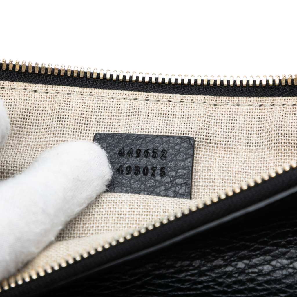 Gucci Calfskin Bamboo Clutch - Detail 1