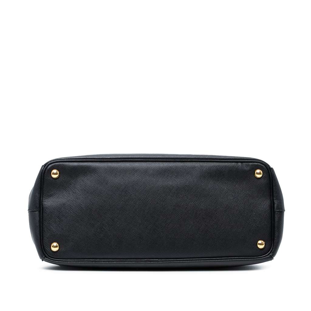 Prada Large Saffiano Lux Galleria Double Zip Satchel - Image 6