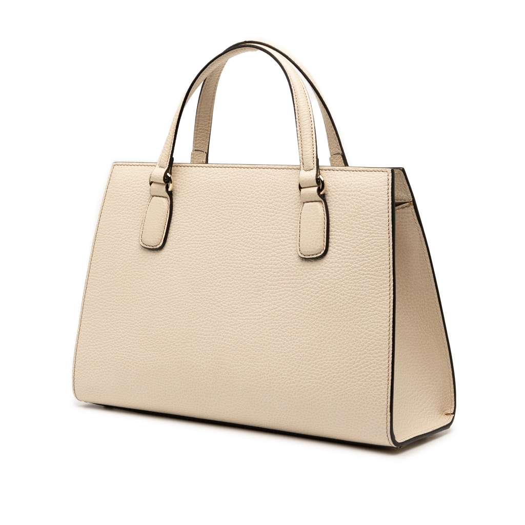 Gucci Medium Leather Soho Satchel - Back view