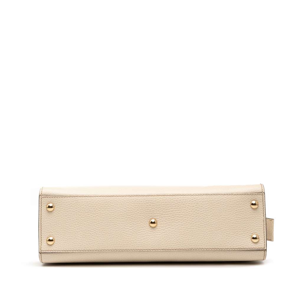 Gucci Medium Leather Soho Satchel - Image 6