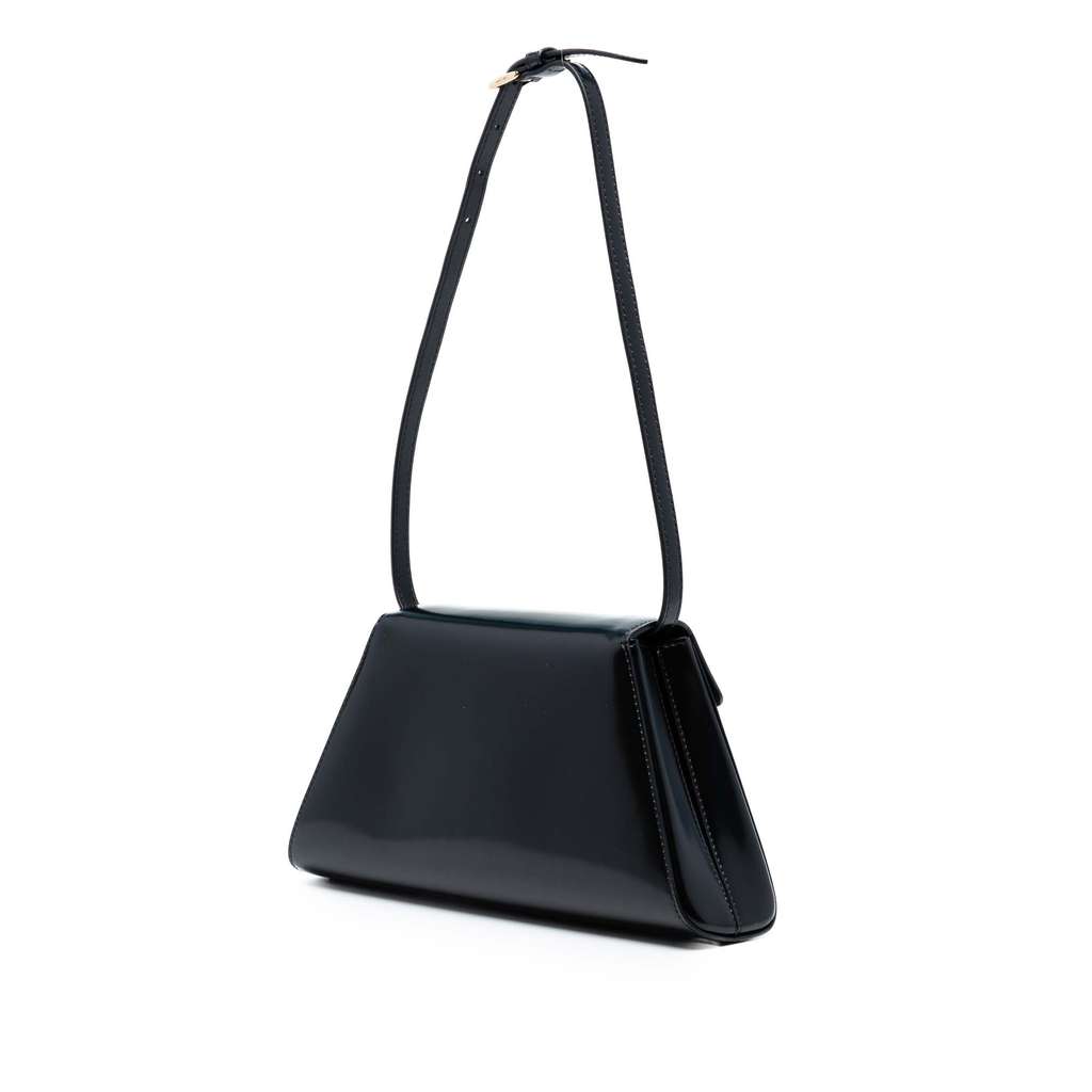 Prada Medium Brushed Leather Satchel - Back view