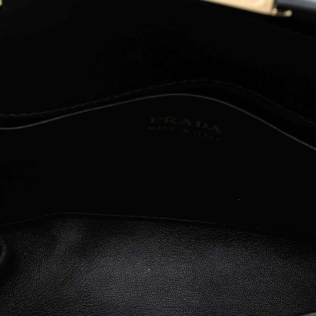 Prada Medium Brushed Leather Satchel - 4