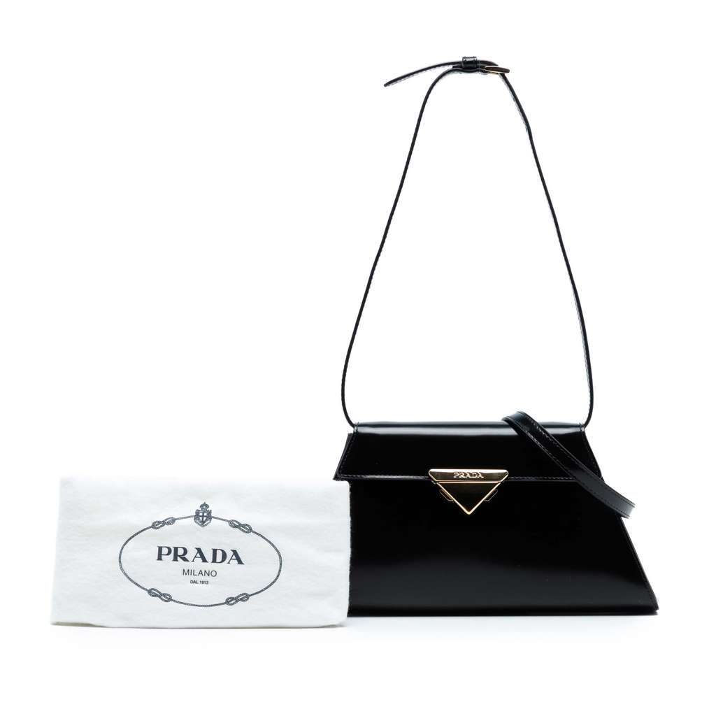 Prada Medium Brushed Leather Satchel - Detail 2