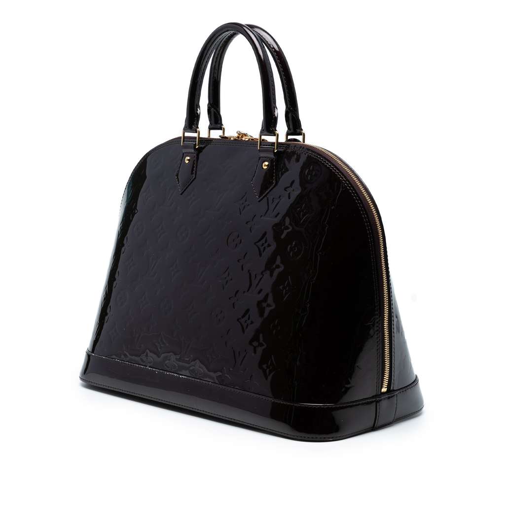 Louis Vuitton Monogram Vernis Alma GM - Back view