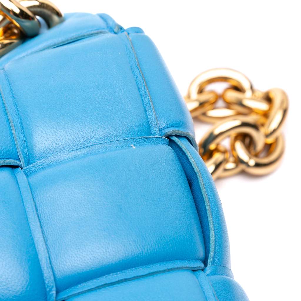 Bottega Veneta Nappa Intrecciato Padded Chain Cassette Satchel - Image 12