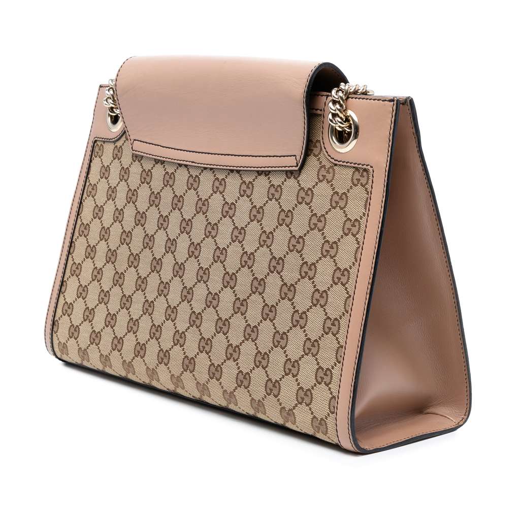 Gucci Large GG Canvas Emily Shoulder Bag - Back view