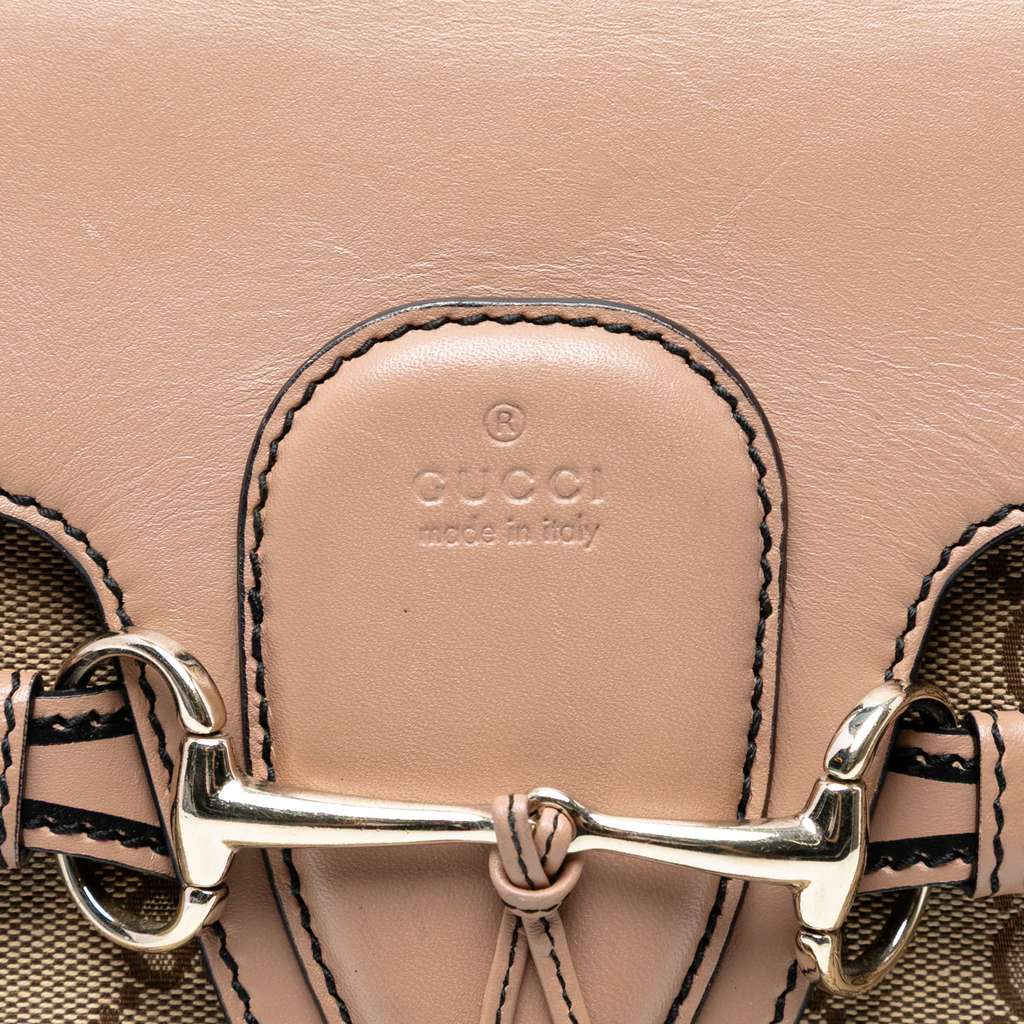 Gucci Large GG Canvas Emily Shoulder Bag - Detail 1