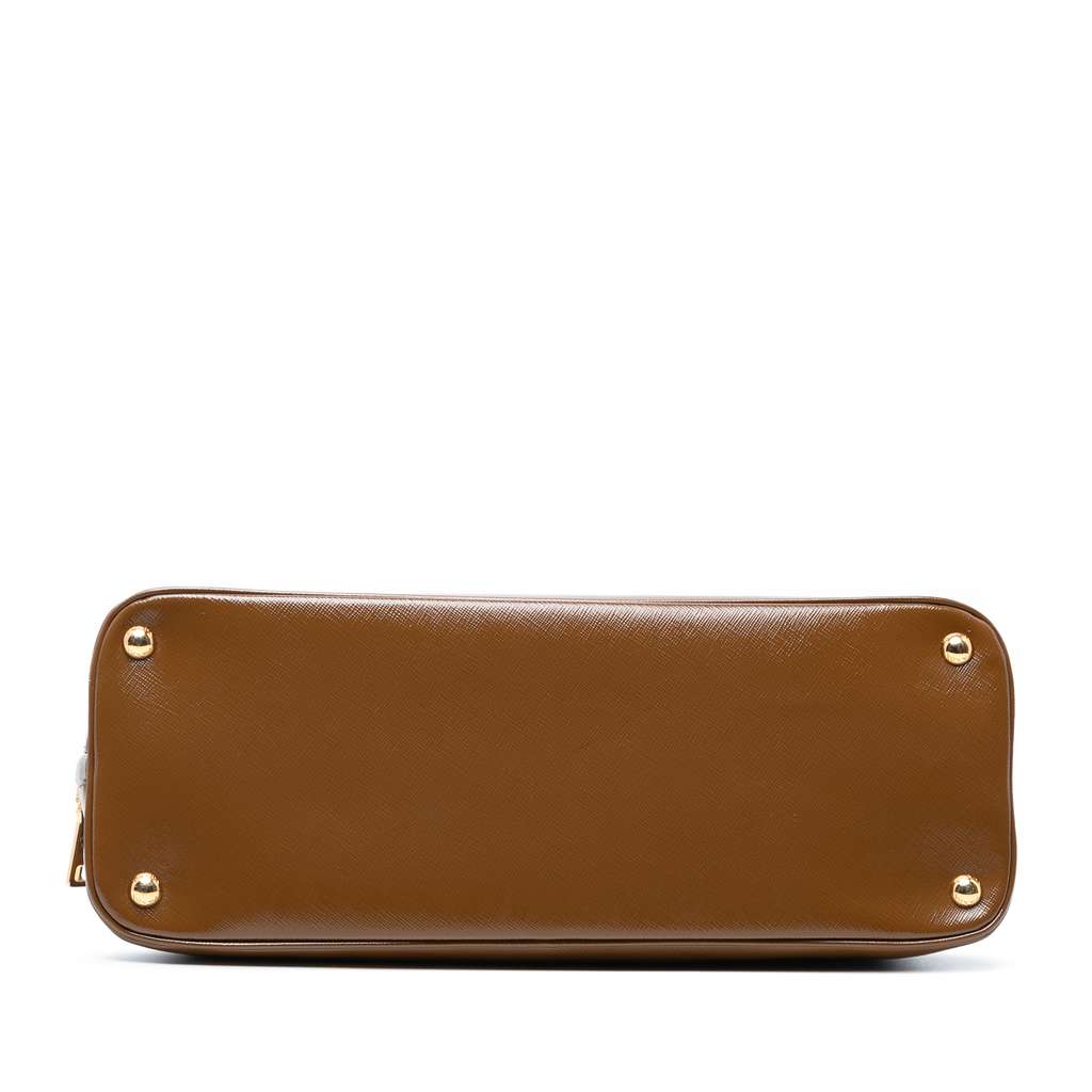 Prada Large Saffiano Vernice Promenade Satchel - Image 6