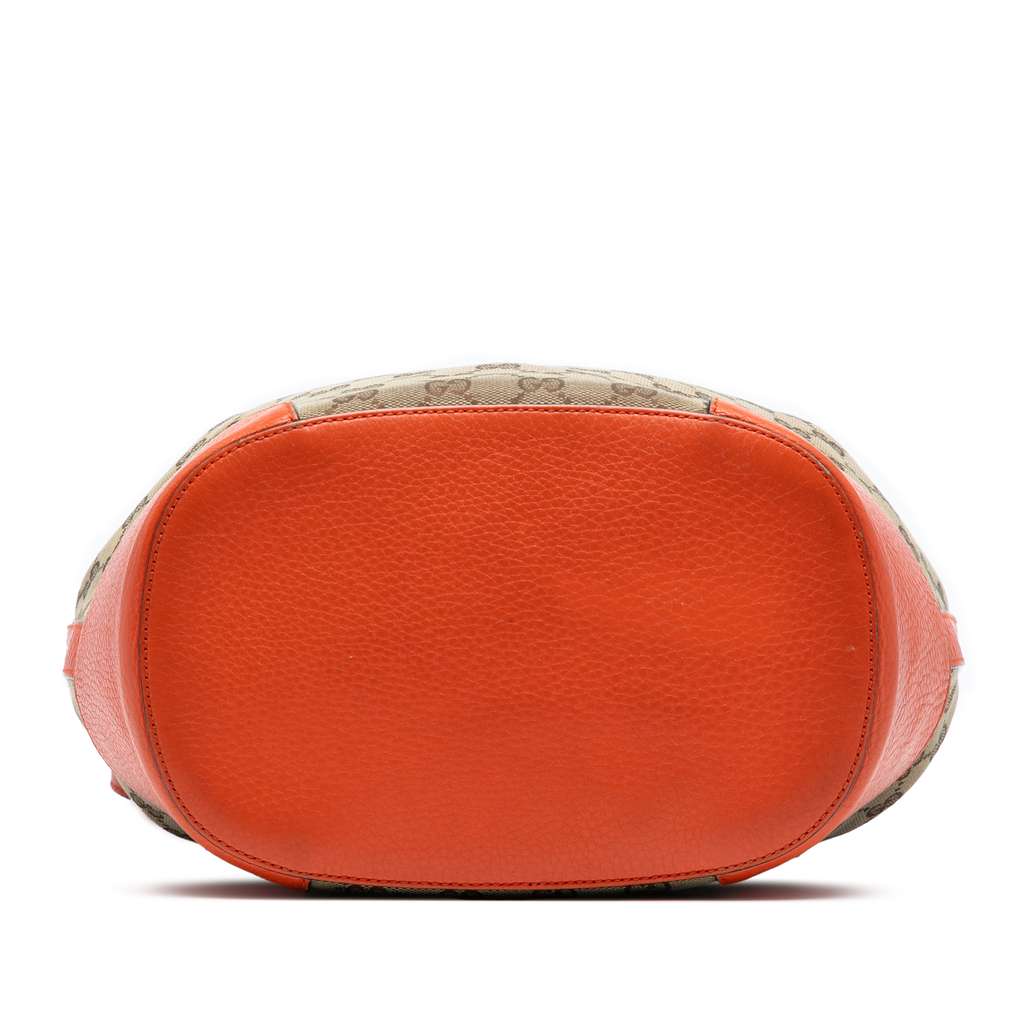 Gucci GG Canvas Drawstring Bucket Bag - Image 6