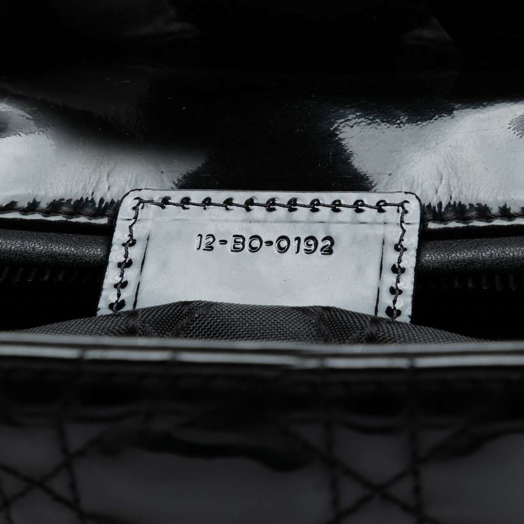 Dior Large Patent Cannage Lady Dior - Detail 1