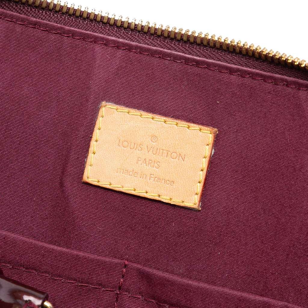 Louis Vuitton Monogram Vernis Alma PM - Side view