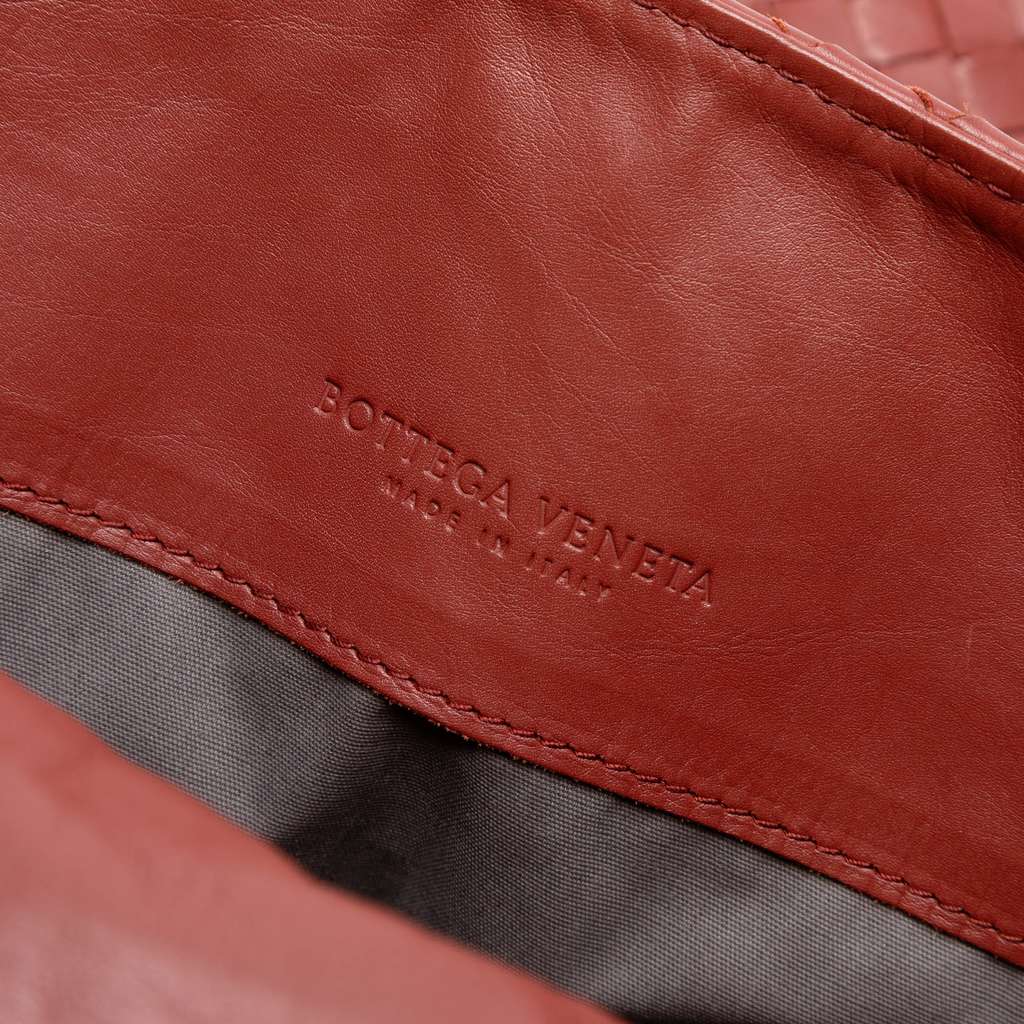 Bottega Veneta Nappa Intrecciato Flap Crossbody - Side view