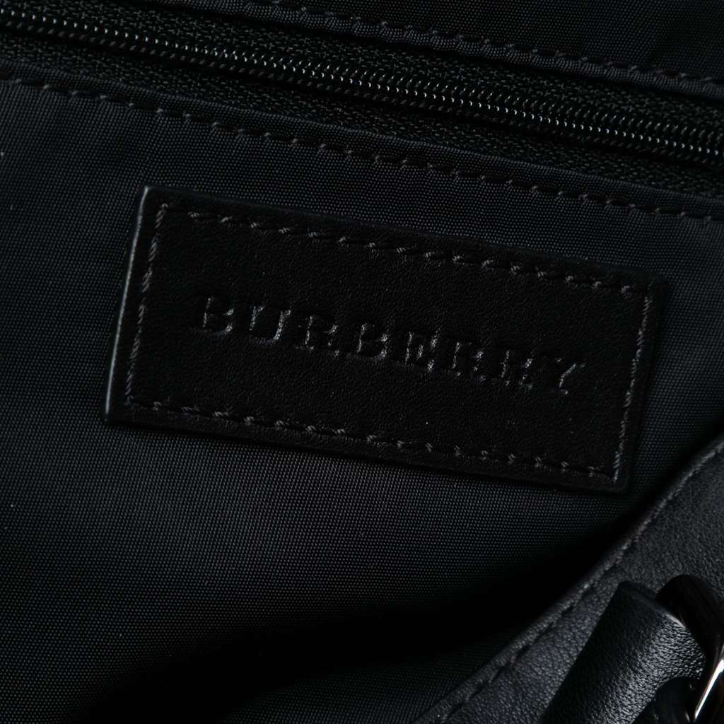 Burberry Supernova Check Nylon Buckleigh Tote - Side view