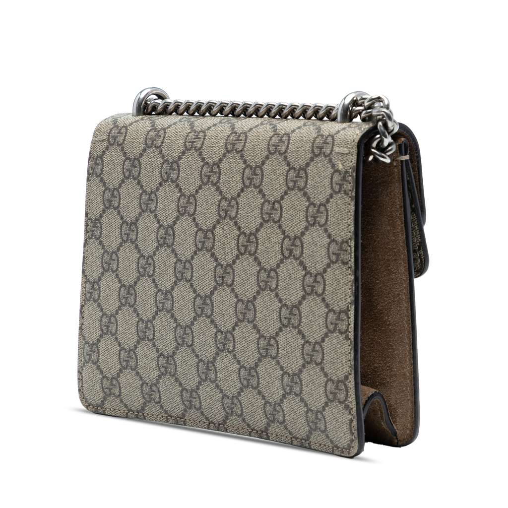 Gucci Small GG Supreme Dionysus Crossbody - Back view