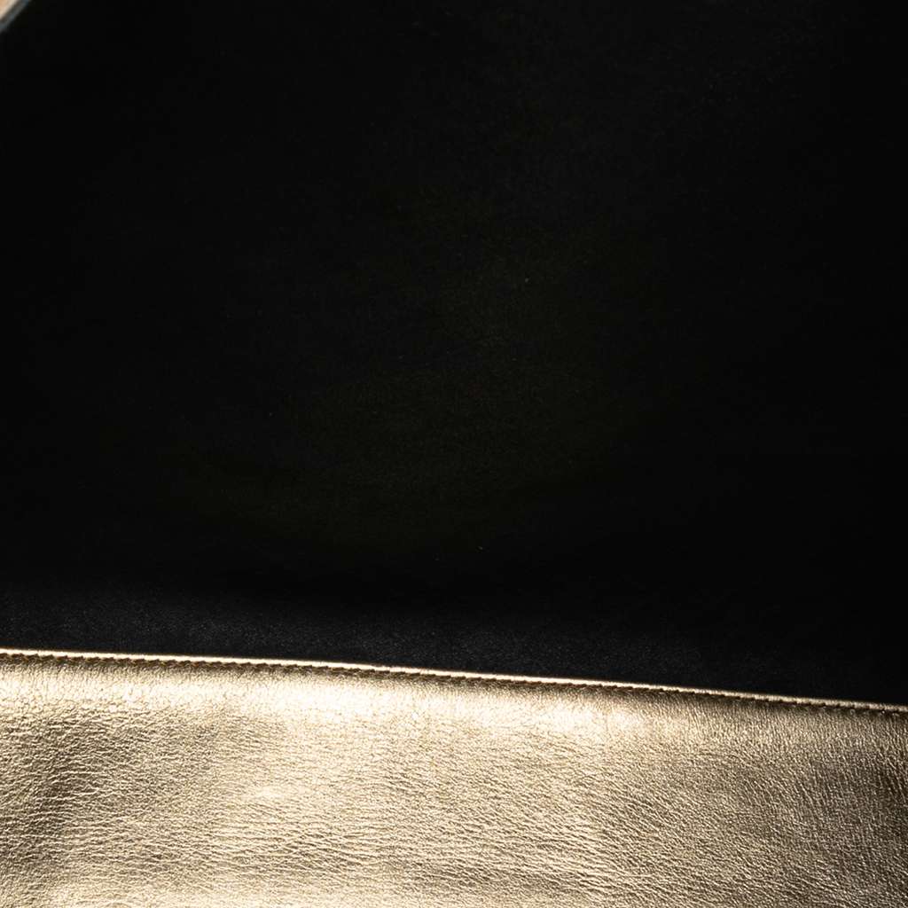 Bottega Veneta Metallic Leather Intrecciomirage Tote - 4