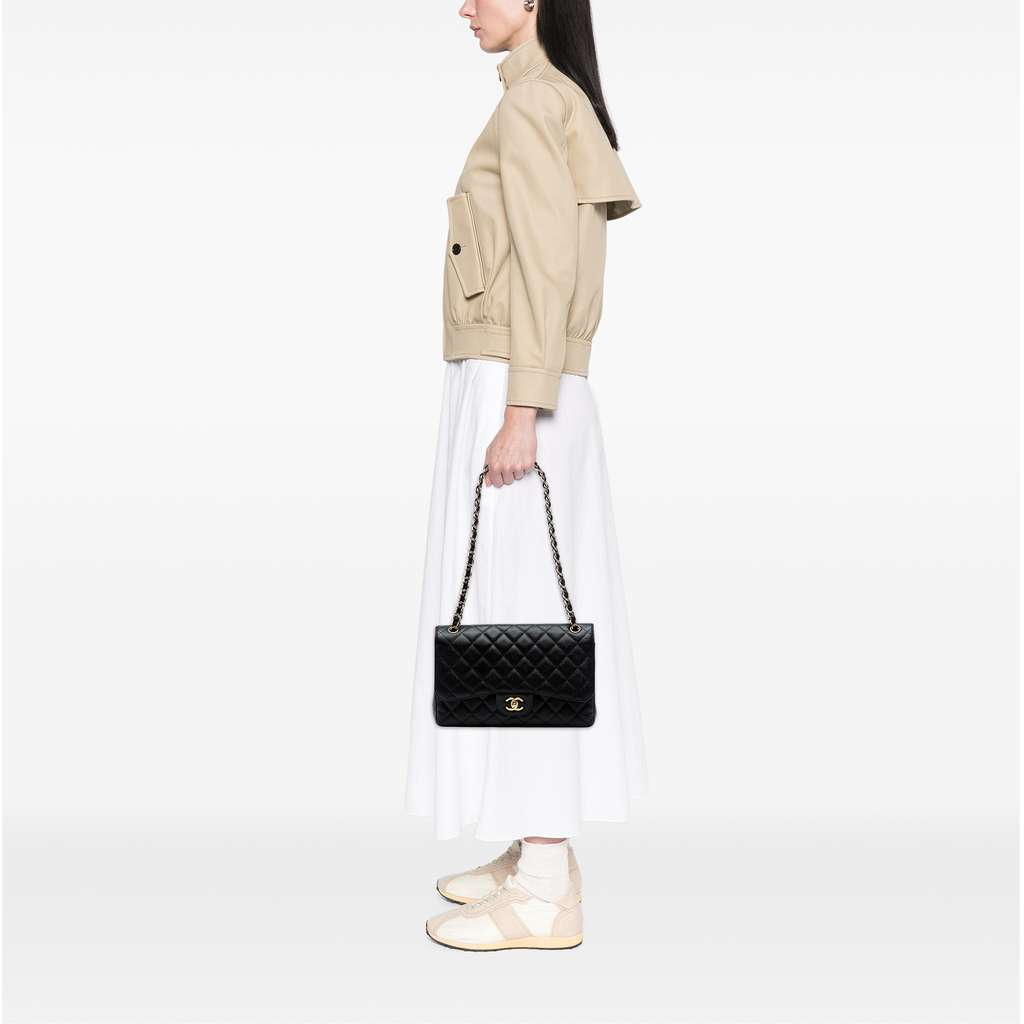 Chanel Jumbo Classic Caviar Double Flap - Detail 2