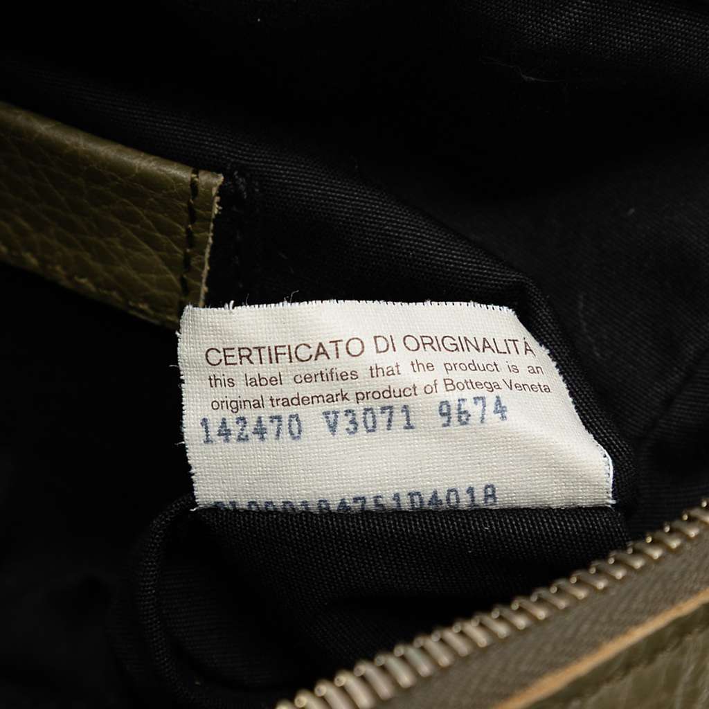 Bottega Veneta Leather Trimmed Satin Intrecciato Boston Bag - Detail 1