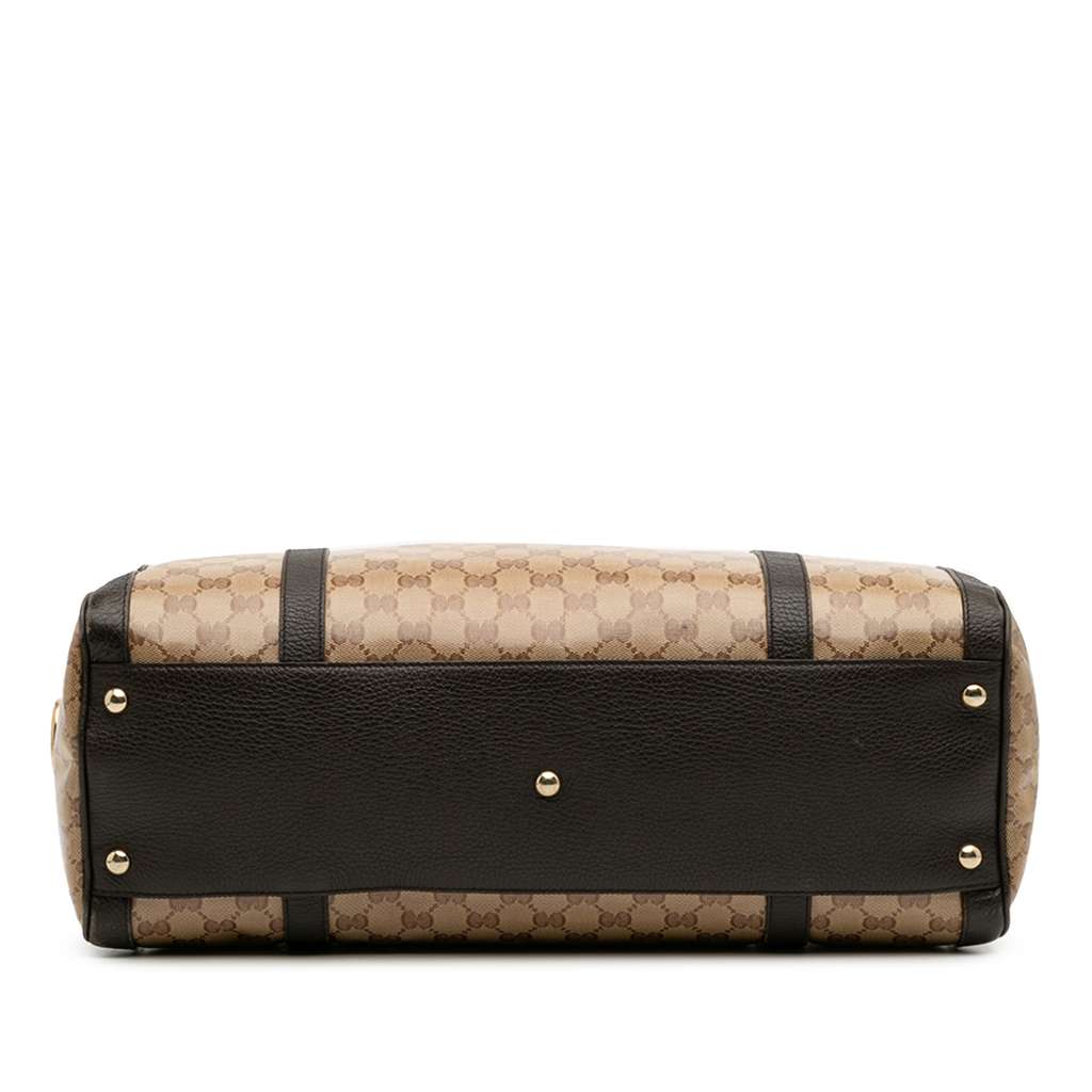 Gucci Large GG Crystal Duchessa Boston Bag - Image 6