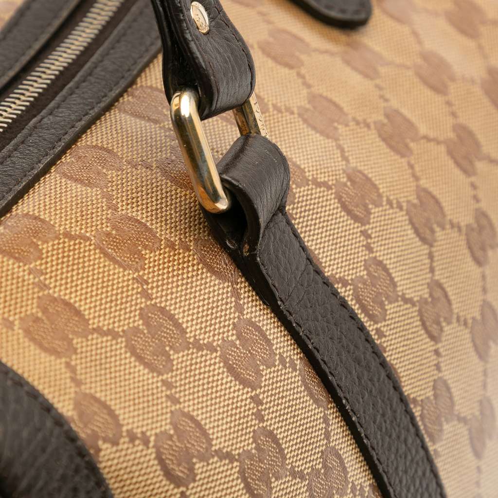 Gucci Large GG Crystal Duchessa Boston Bag - Image 12