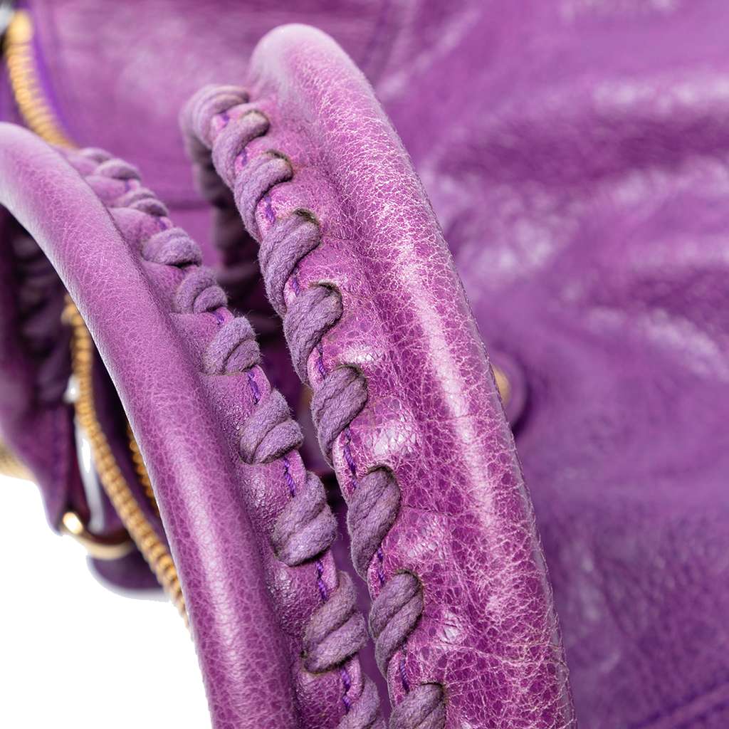 Balenciaga Lambskin Motocross Giant 12 Work Satchel - Image 10