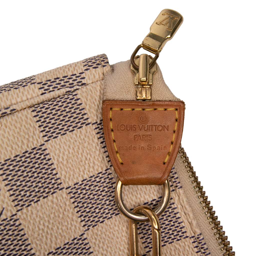 Louis Vuitton Damier Azur Pochette Accessoires - Side view