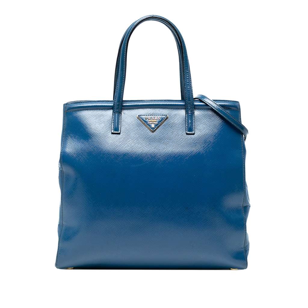 Prada Saffiano Vernice Satchel