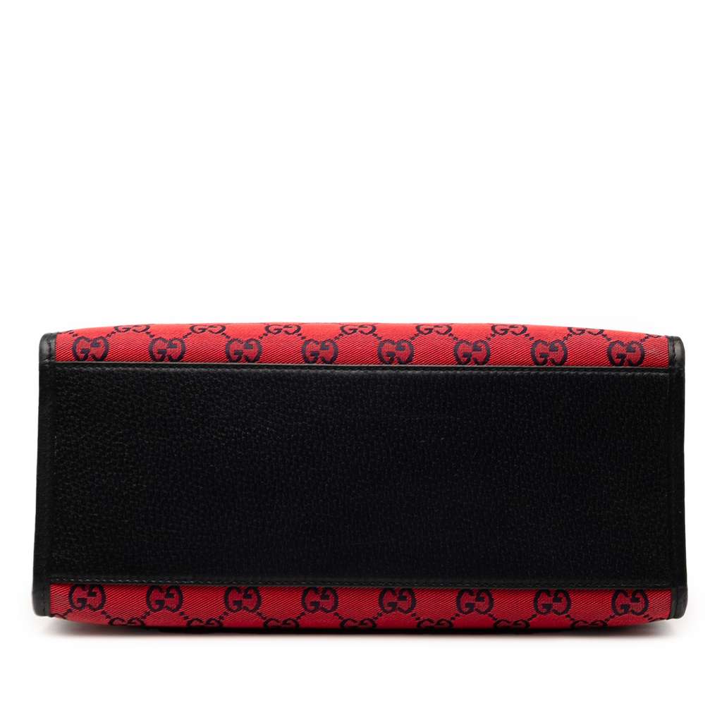 Gucci Small GG Canvas Interlocking G Tote - Image 6