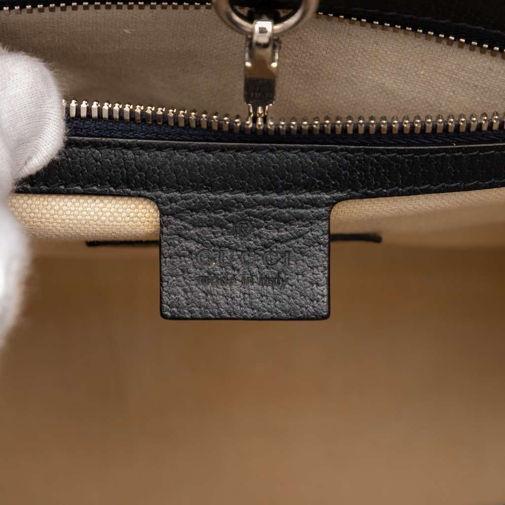 Gucci Small GG Canvas Interlocking G Tote - Side view