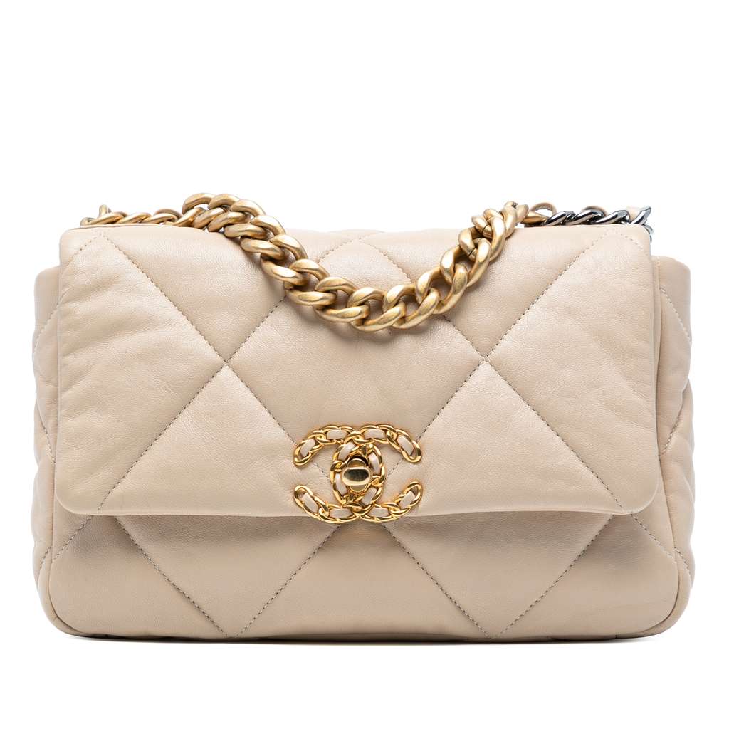 Chanel Medium Lambskin 19 Flap