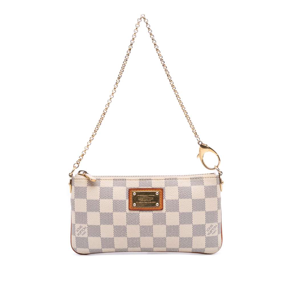 Louis Vuitton Damier Azur Pochette Milla MM