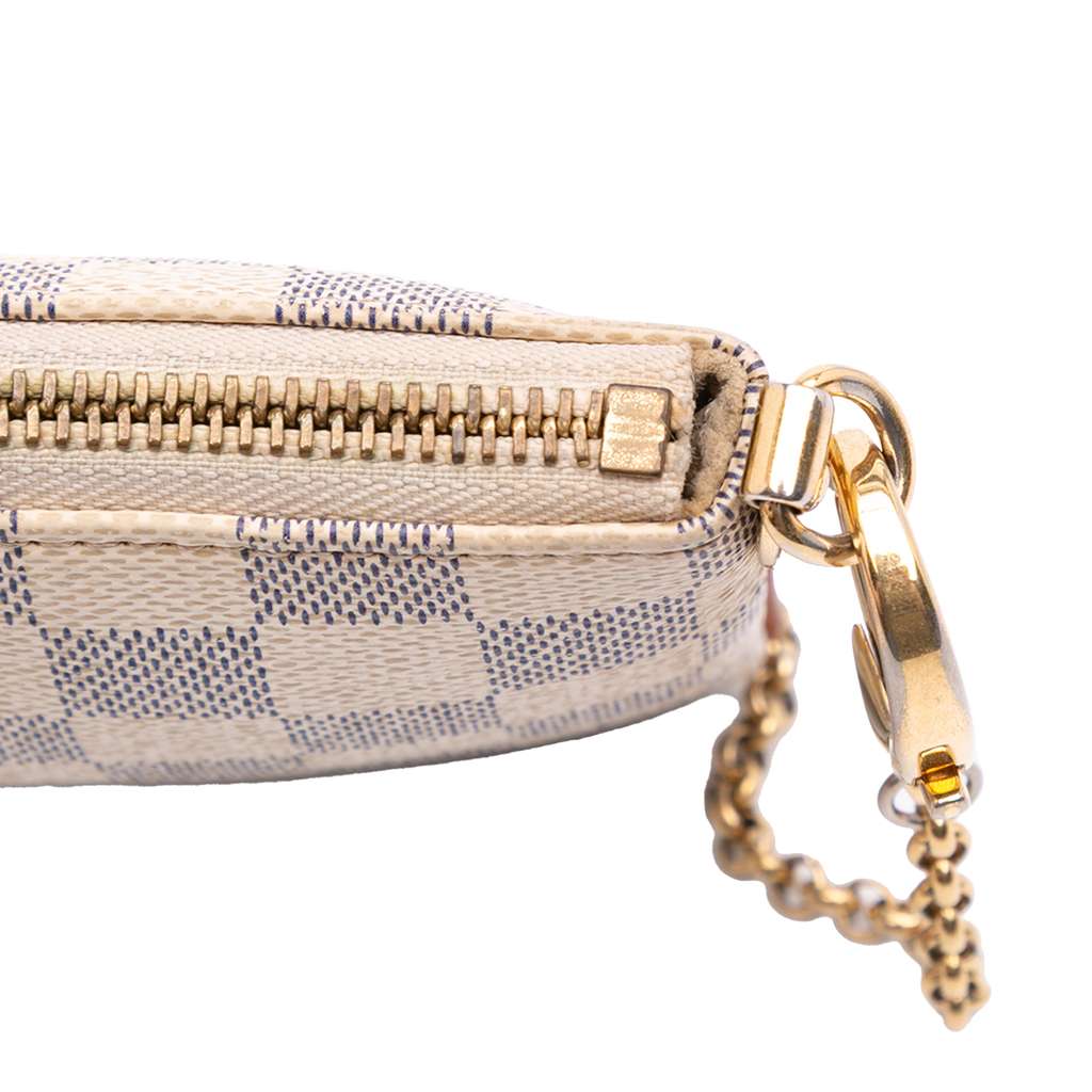 Louis Vuitton Damier Azur Pochette Milla MM - Side view