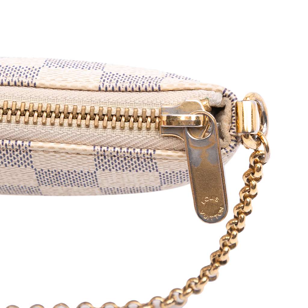 Louis Vuitton Damier Azur Pochette Milla MM - Image 10
