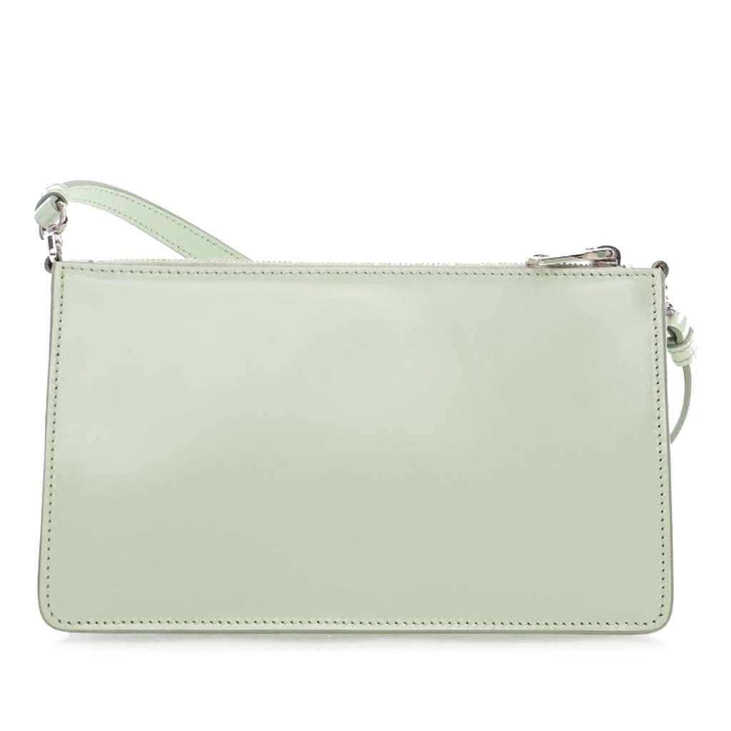 Prada Brushed Leather Shoulder Bag - Back view