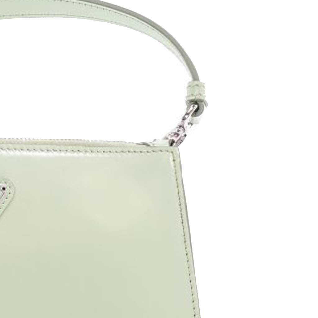 Prada Brushed Leather Shoulder Bag - Image 15