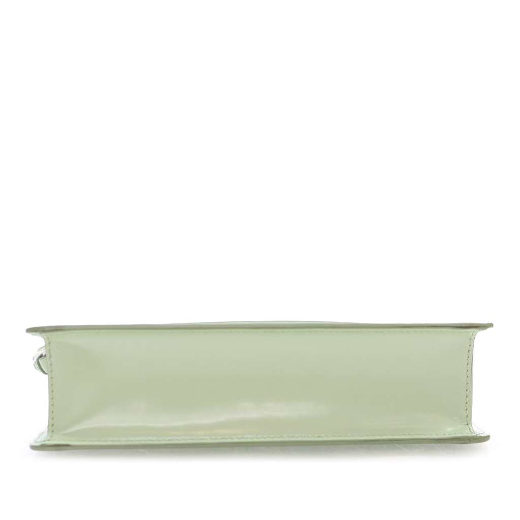 Prada Brushed Leather Shoulder Bag - Image 6