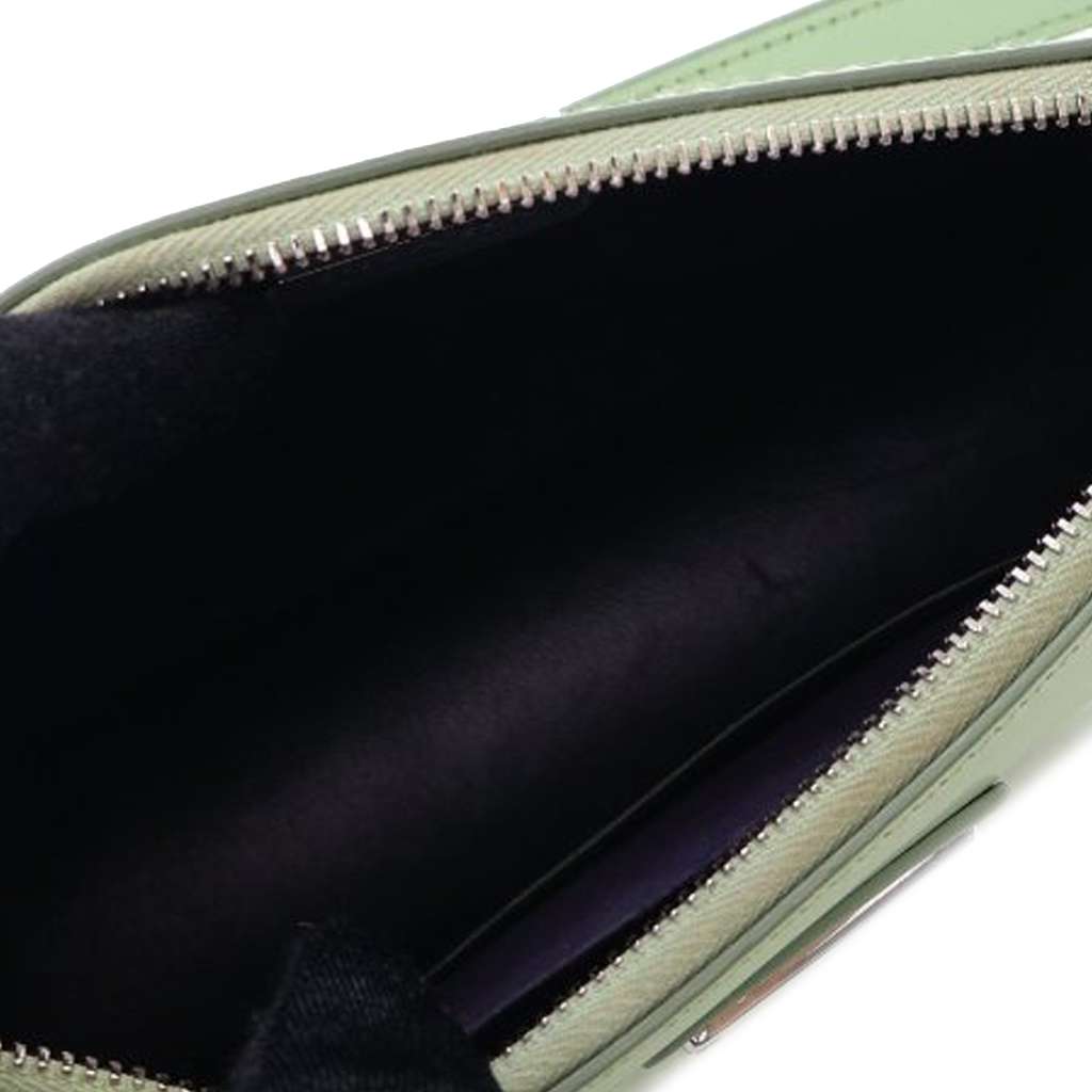 Prada Brushed Leather Shoulder Bag - Side view