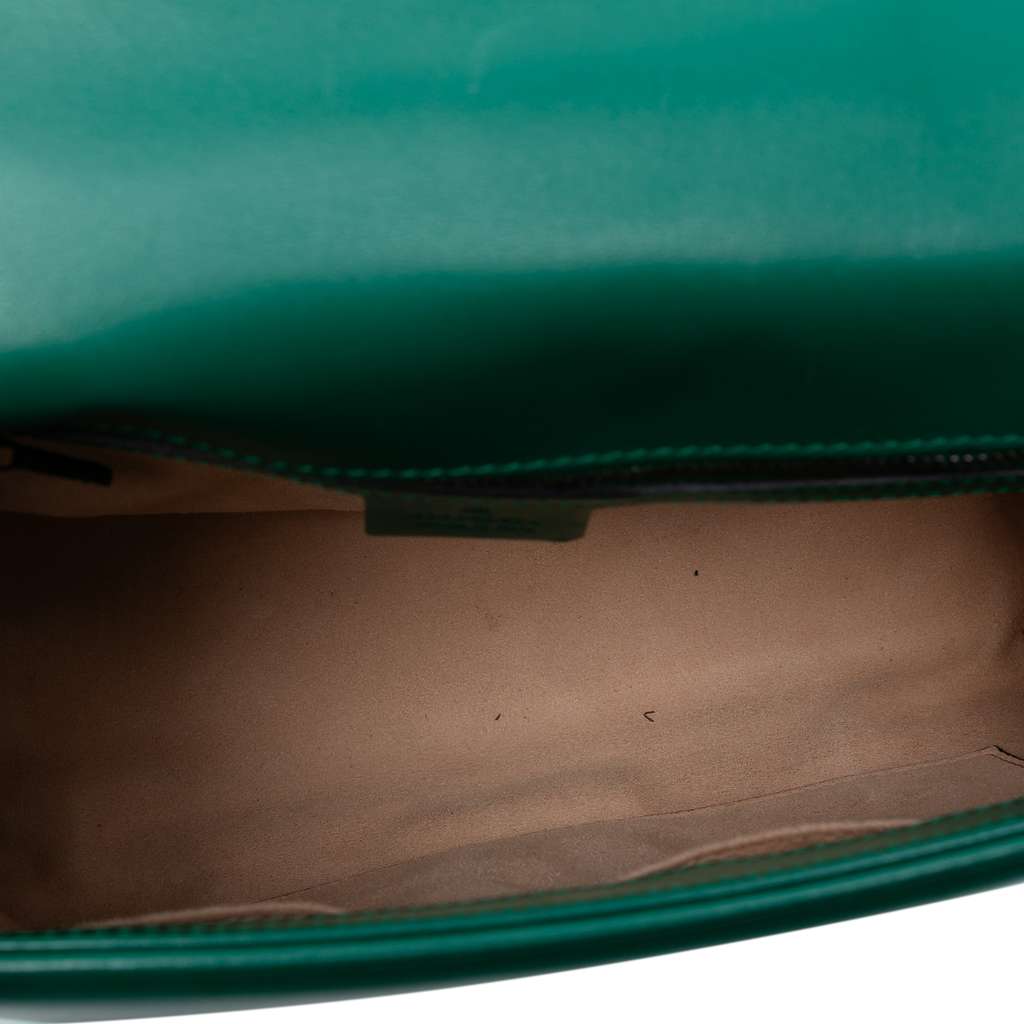 Gucci Small GG Marmont Matelasse Leather Top Handle Bag - 4