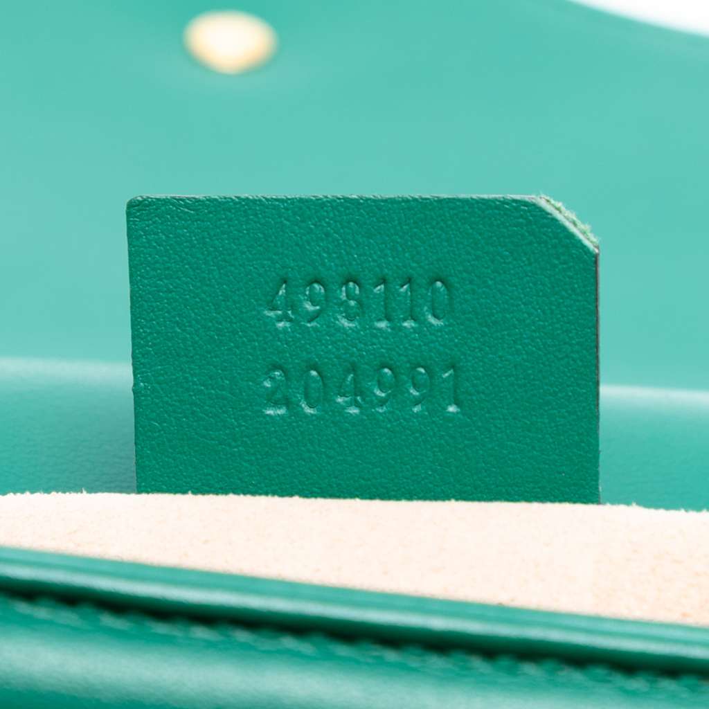 Gucci Small GG Marmont Matelasse Leather Top Handle Bag - Side view