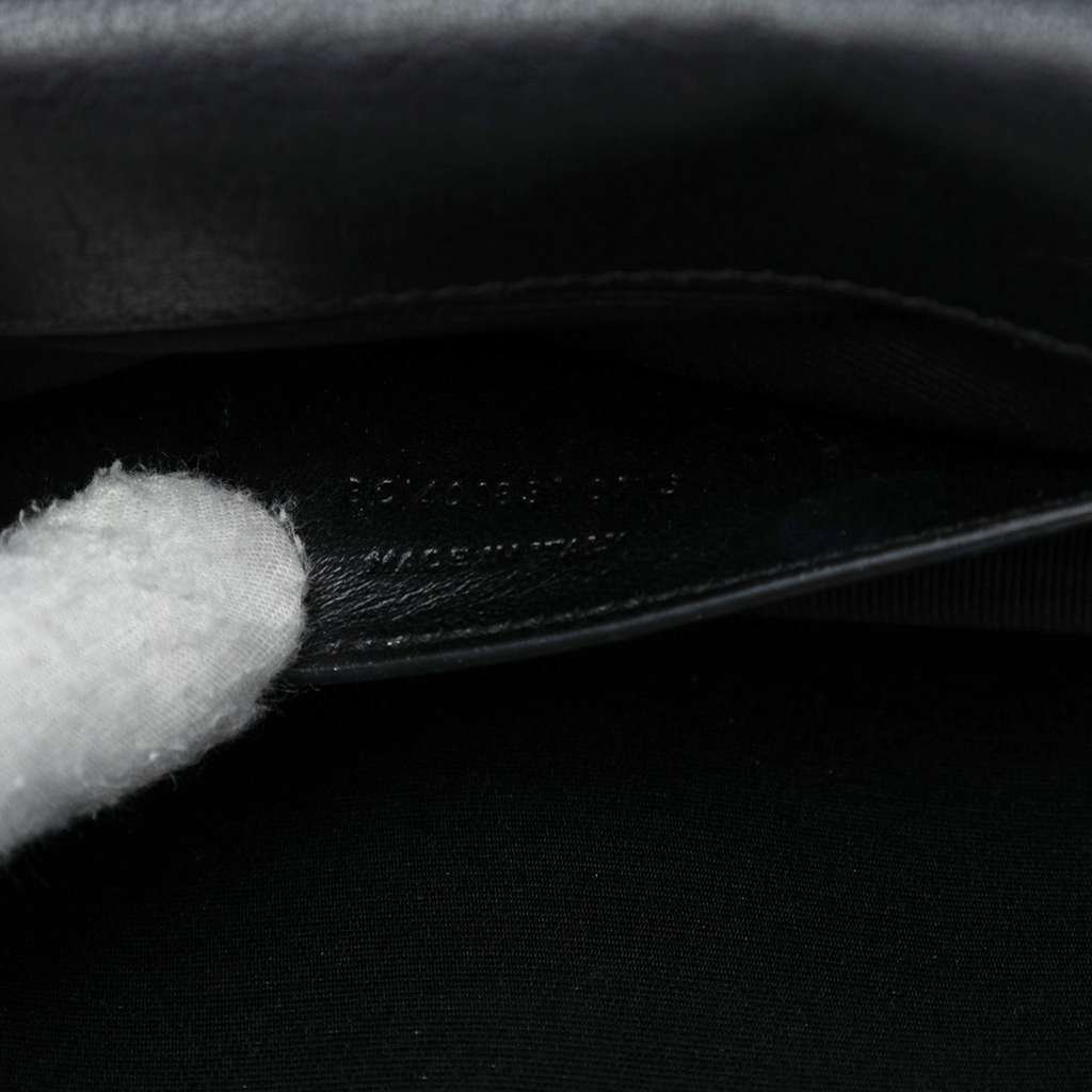 Saint Laurent Studded Leather Monogram Clutch - Detail 1