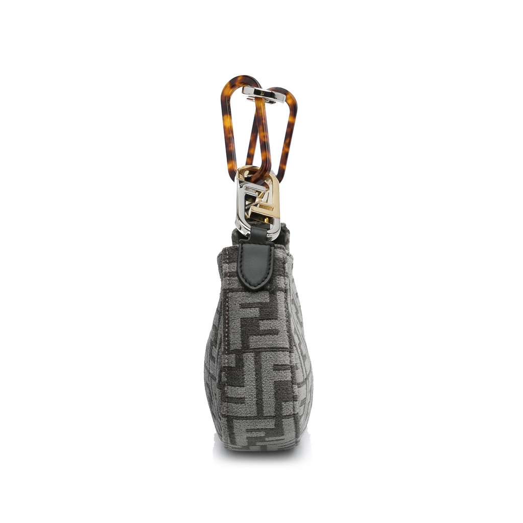 Fendi Zucca O'lock Swing Satchel - Image 6