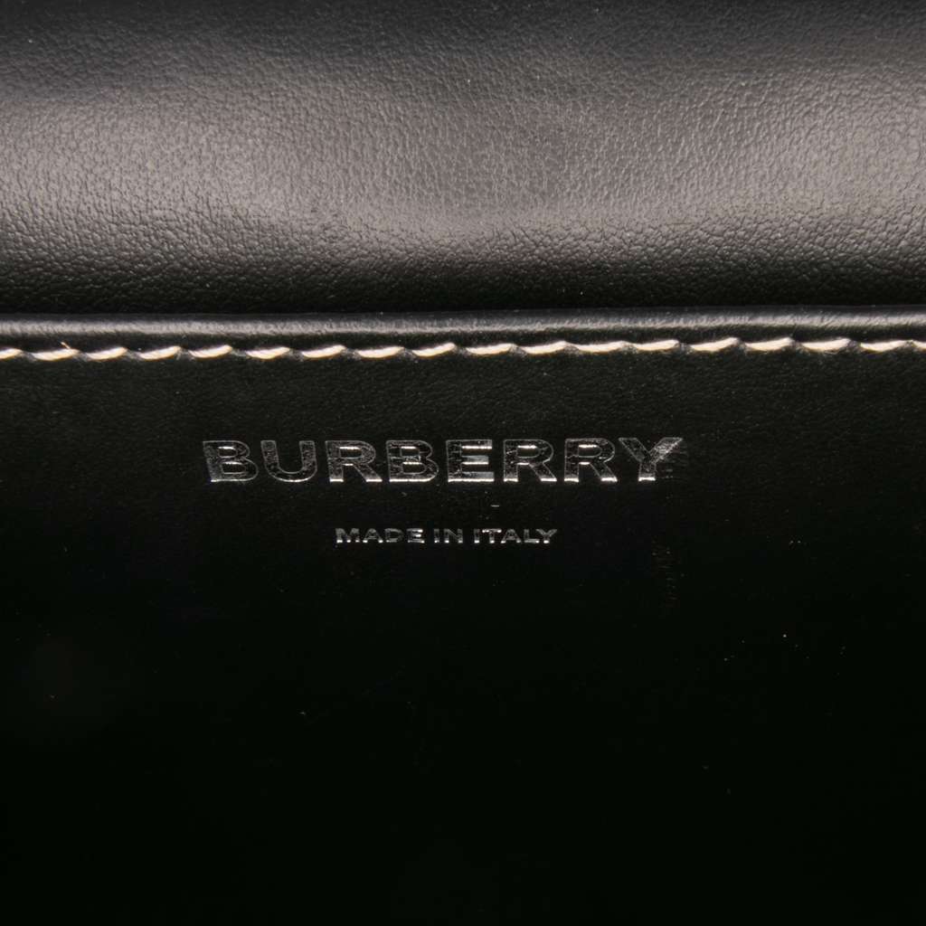 Burberry Canvas Horseferry Note Crossbody - Side view