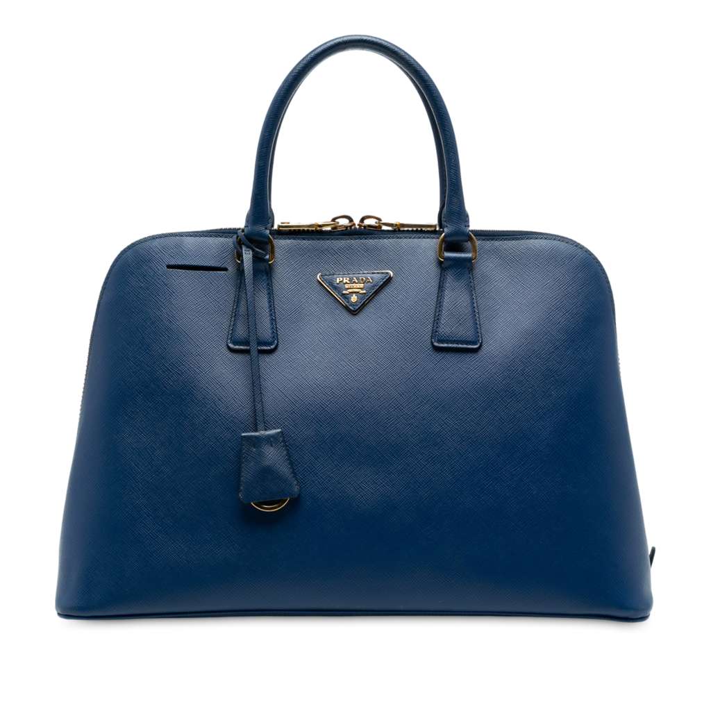 Prada Large Saffiano Lux Promenade Satchel