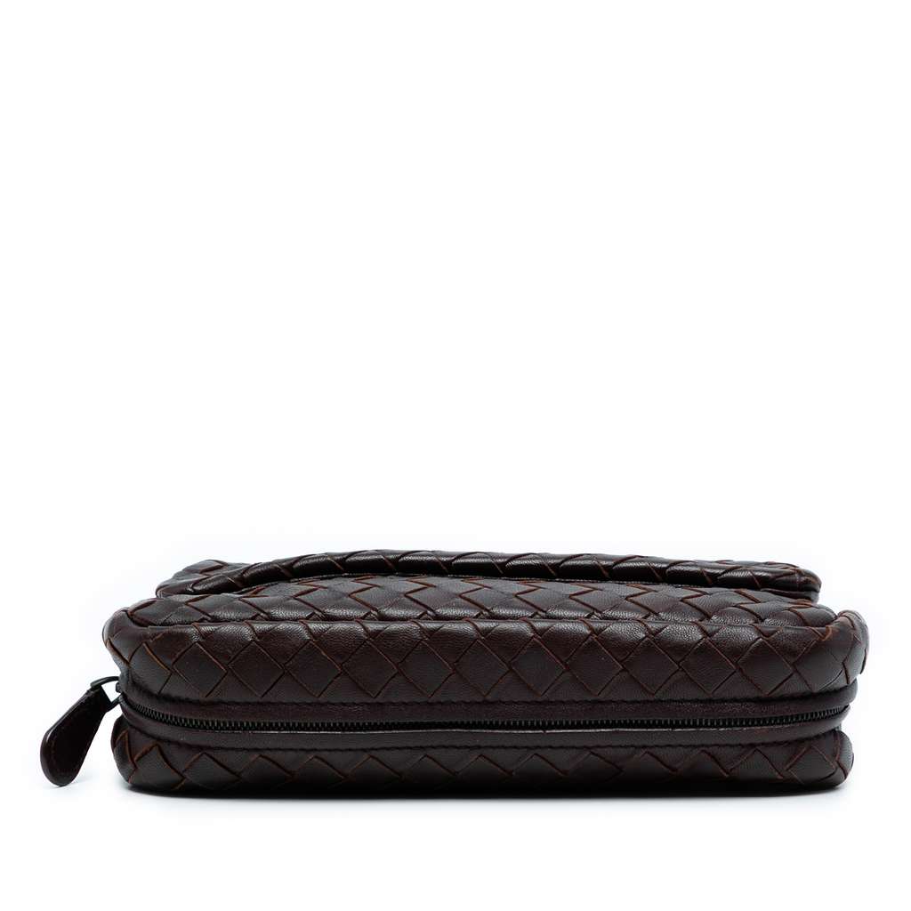 Bottega Veneta Mini Nappa Intrecciato Expandable Chain Flap Crossbody - Image 6