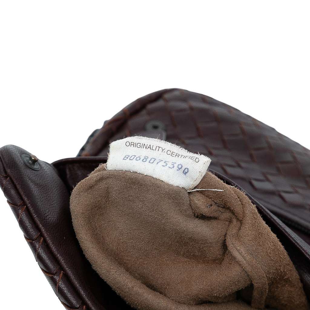 Bottega Veneta Mini Nappa Intrecciato Expandable Chain Flap Crossbody - Side view