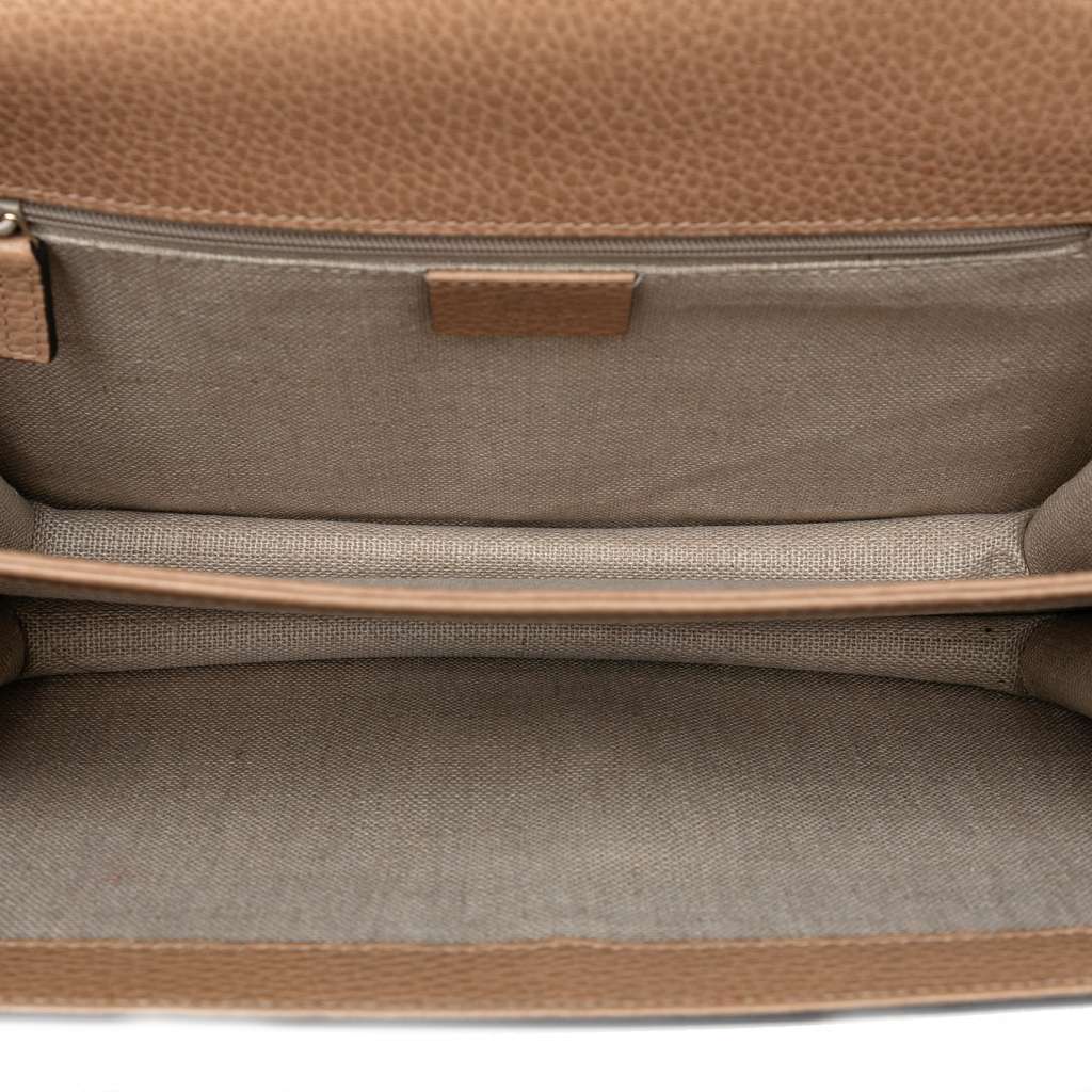 Gucci Medium Dollar Calfskin Interlocking G Crossbody - 4